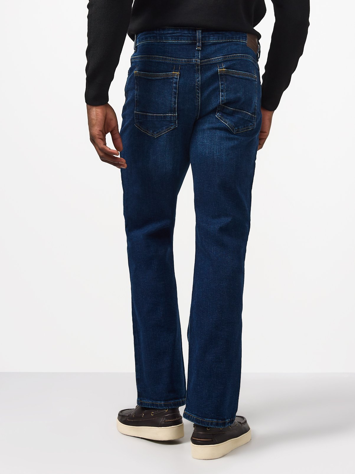Dark Wash Bootcut Stretch Jeans 40R - Image 5 thumbnail